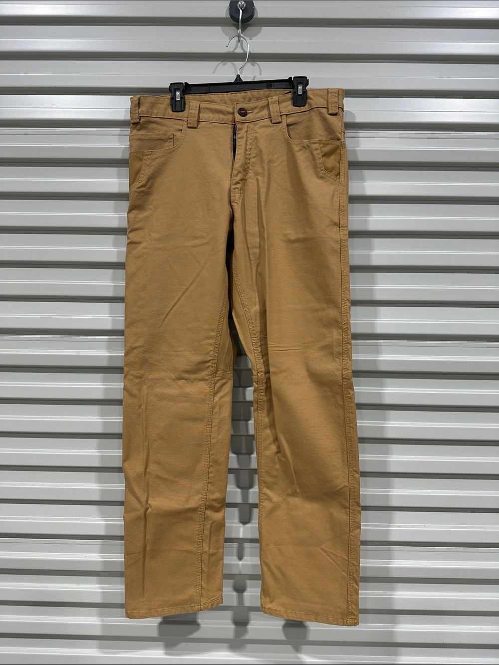 Men's Heavy Duty Flex Work Pants in Khaki